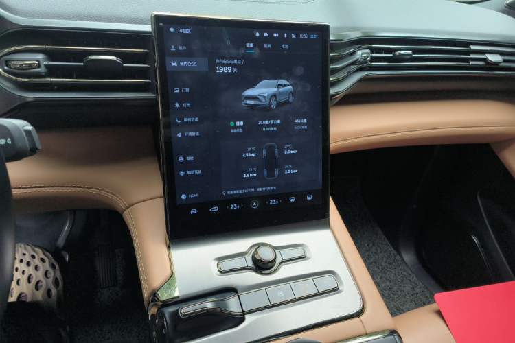 Used Nio ES6 2020 420 km Sport Edition Audio And AC Panel