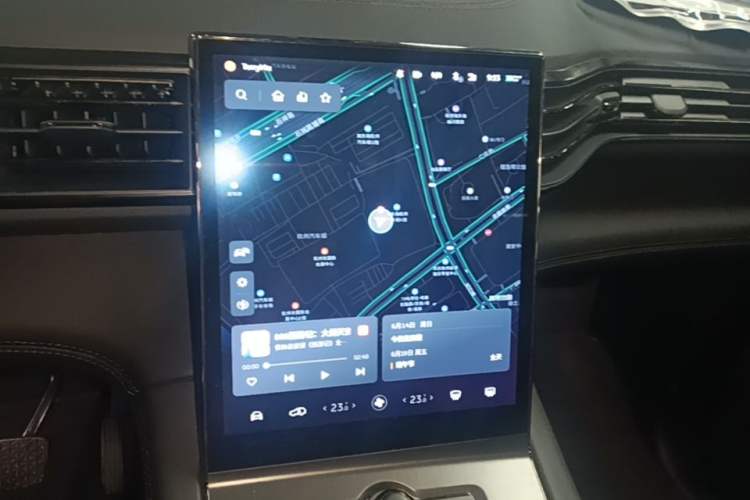 Used Nio ES6 2020 600 km Sport Edition Audio And AC Panel