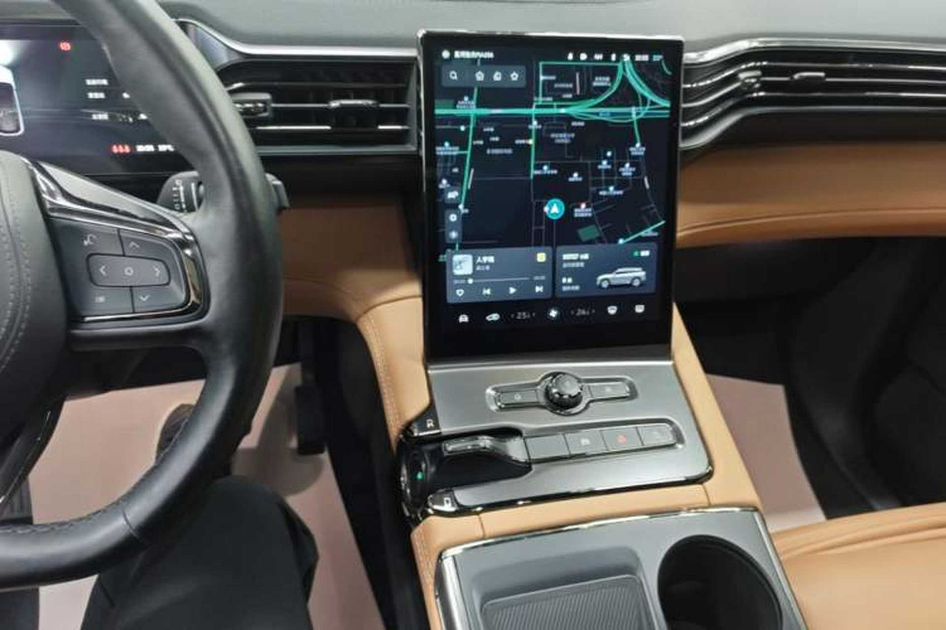 Used Nio ES6 2020 420 km Sport Edition Audio And AC Panel