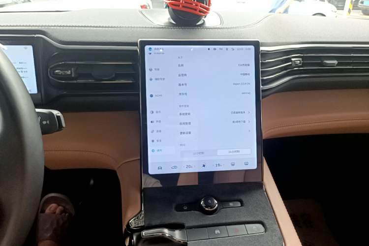 Used Nio ES6 2020 430KM Performance Version Audio And AC Panel