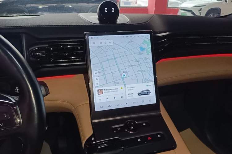Used Nio ES6 2020 610 km Performance Version Audio And AC Panel