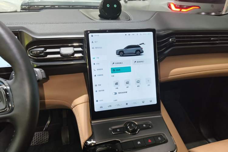 Used Nio ES6 2020 430KM Performance Version Audio And AC Panel