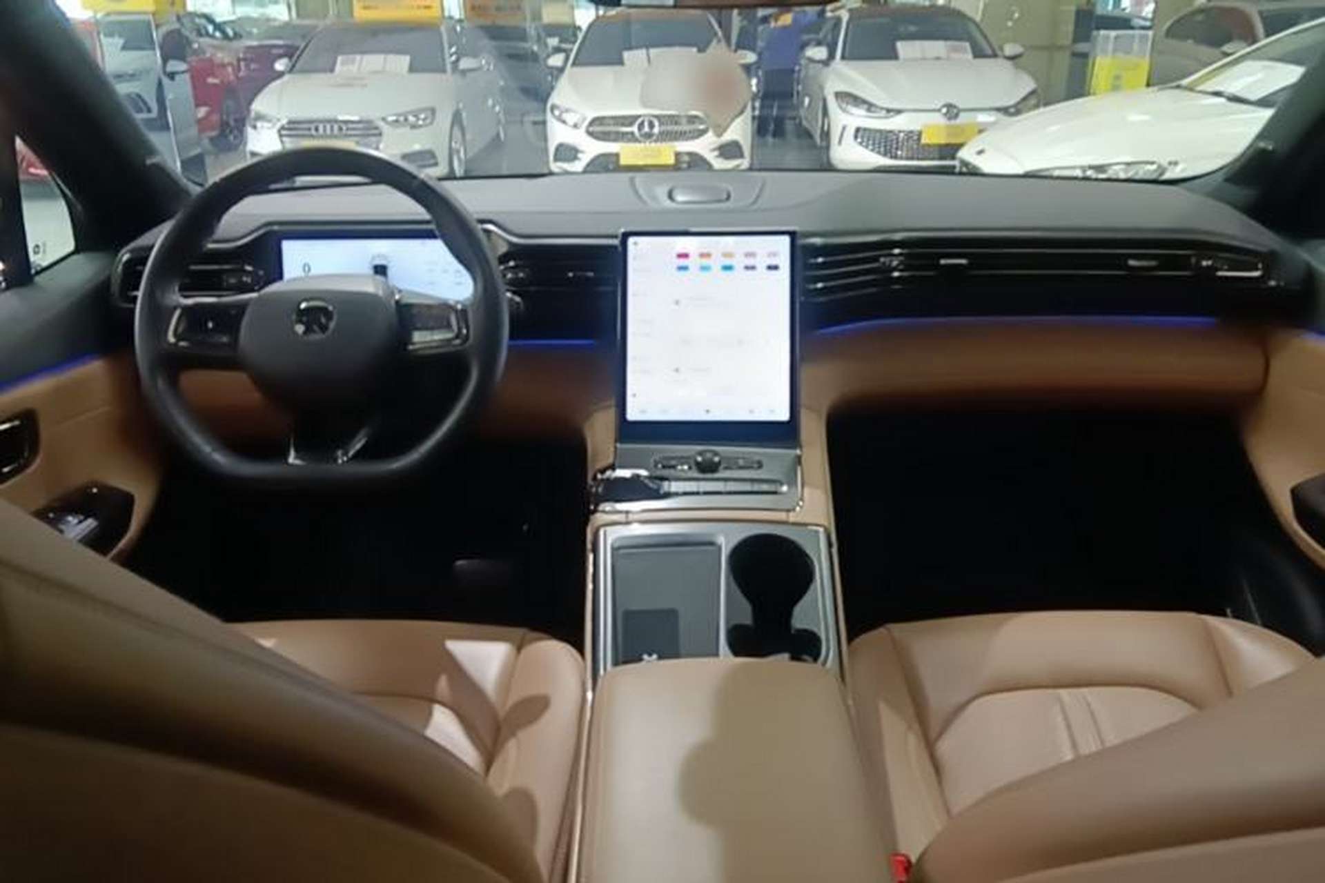 Used Nio ES6 2020 600 km Sport Edition Center Console