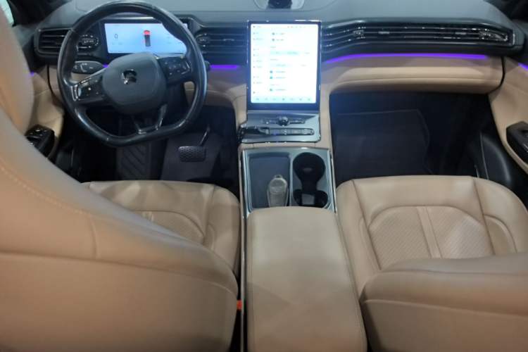 Used Nio ES6 2020 430KM Performance Version Center Console