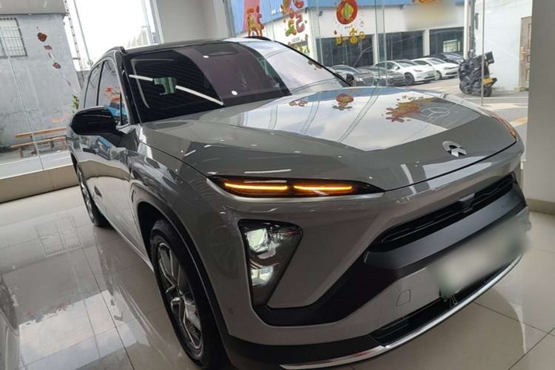 Used Nio ES6 2020 430KM Performance Version Front Right 45 Deg