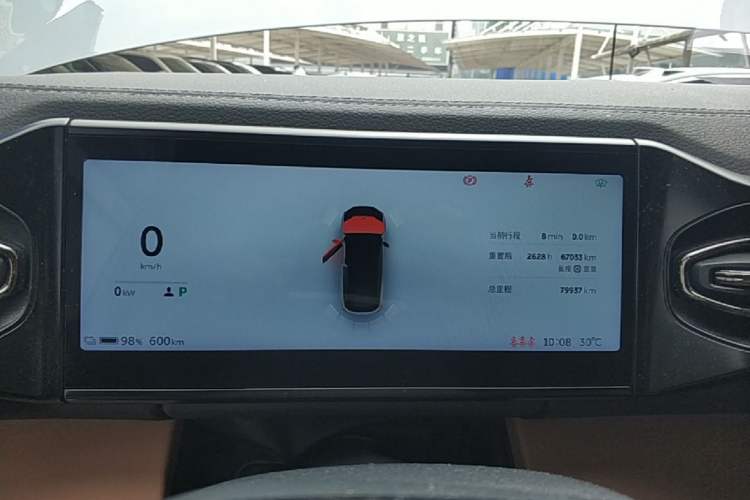 Used Nio ES6 2020 610KM Signature Edition Instrument Cluster