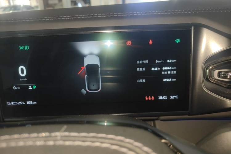 Used Nio ES6 2020 430KM Performance Version Instrument Cluster