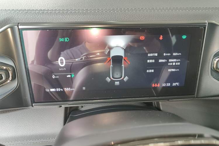 Used Nio ES6 2020 430KM Performance Version Instrument Cluster