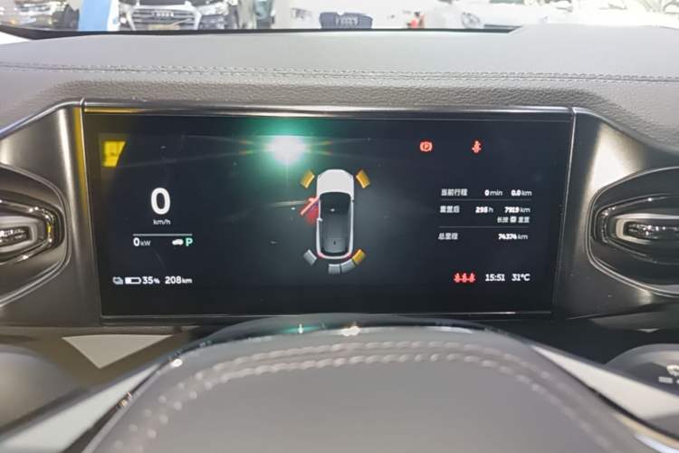 Used Nio ES6 2020 610 km Performance Version Instrument Cluster