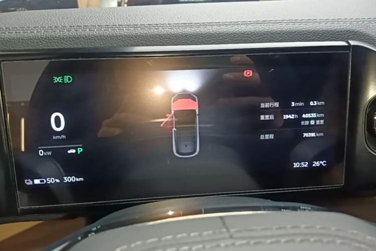 Used Nio ES6 2020 610 km Performance Version Instrument Cluster