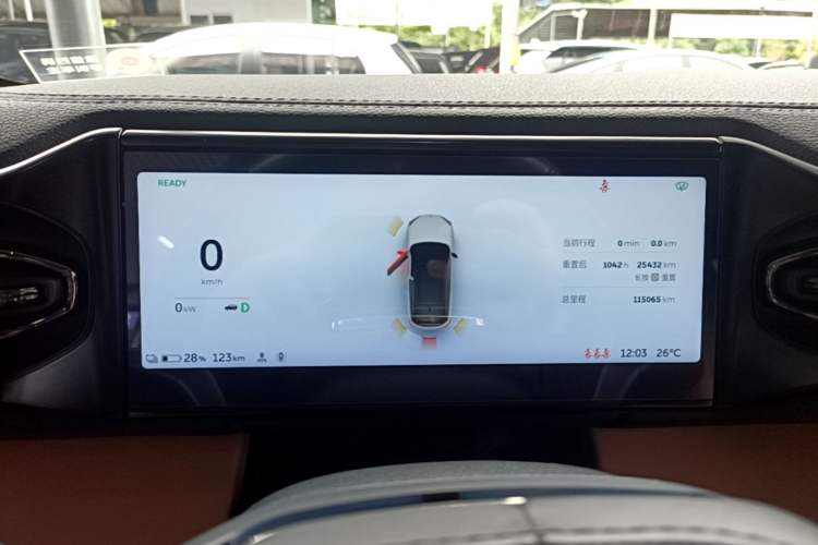 Used Nio ES6 2020 430KM Performance Version Instrument Cluster