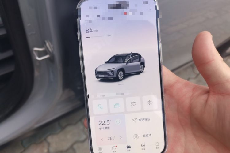 Used Nio ES6 2020 465 km Performance Version Vehicle Key