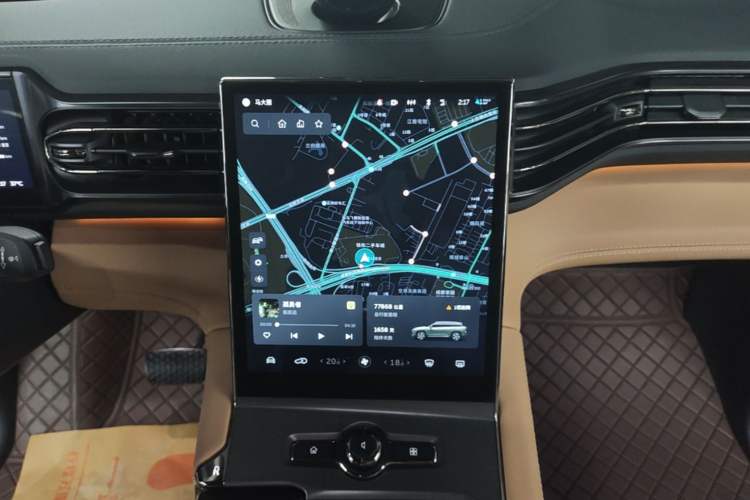 Used Nio ES6 2020 455KM Sport Edition Audio And AC Panel