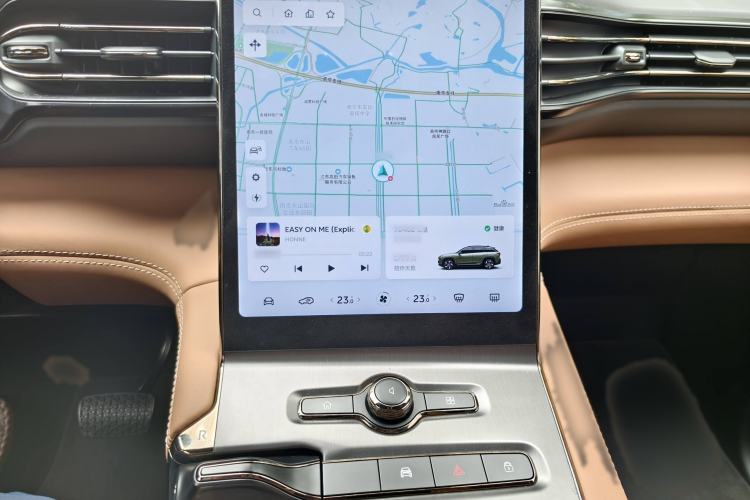 Used Nio ES6 2020 430KM Performance Version Audio And AC Panel