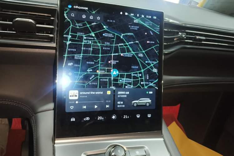 Used Nio ES6 2020 455KM Sport Edition Audio And AC Panel