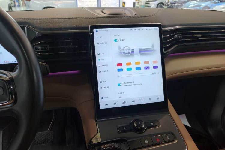 Used Nio ES6 2020 455KM Sport Edition Audio And AC Panel