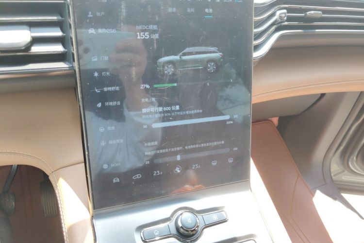 Used Nio ES6 2020 600 km Sport Edition Audio And AC Panel