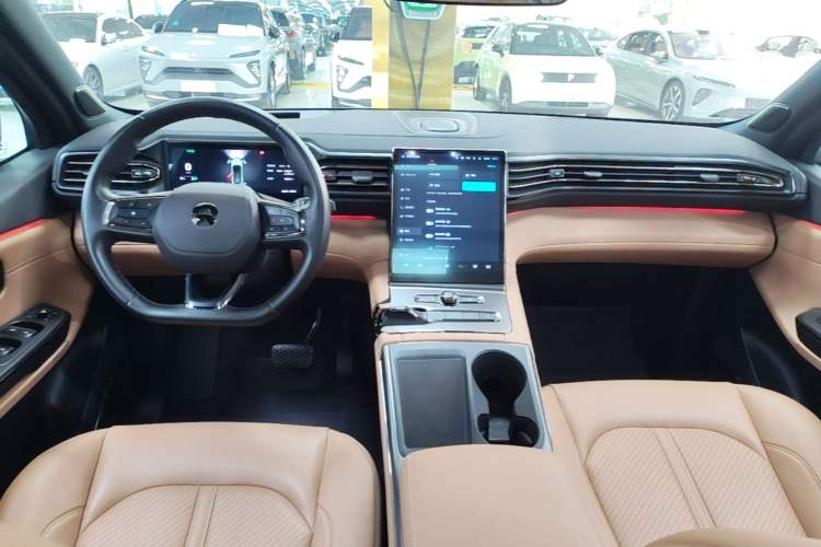 Used Nio ES6 2020 430KM Performance Version Center Console