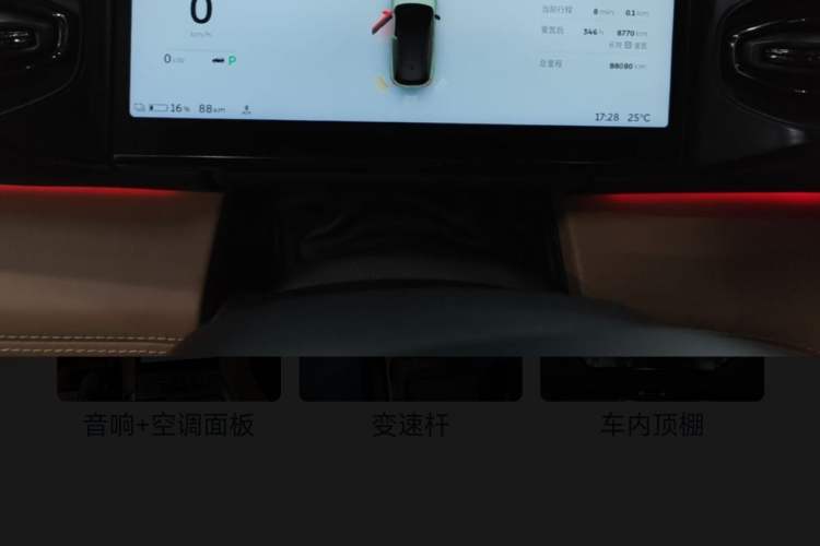 Used Nio ES6 2020 600 km Sport Edition Odometer Close Up