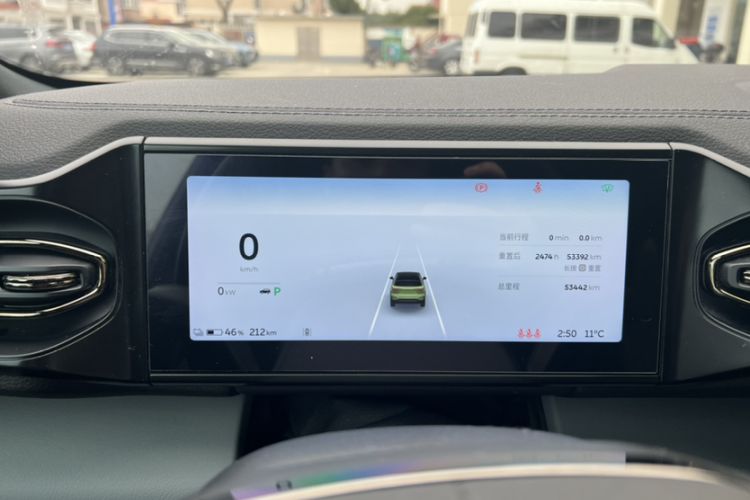 Used Nio ES6 2020 430KM Performance Version Odometer Close Up
