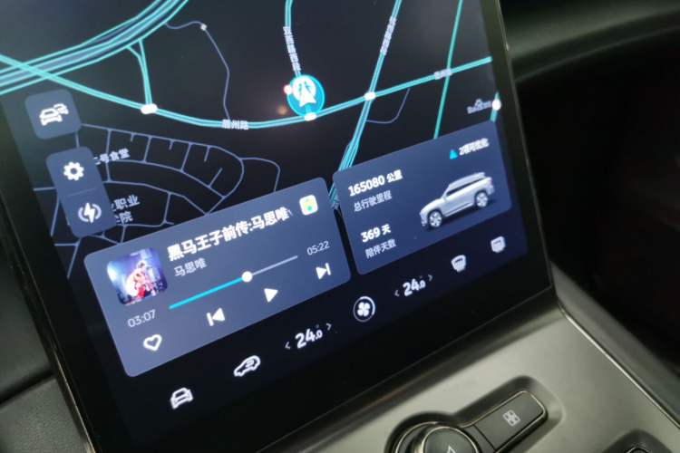 Used Nio ES6 2020 600 km Sport Edition Odometer Close Up