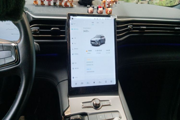 Used Nio ES6 2020 610 km Performance Version Audio And AC Panel