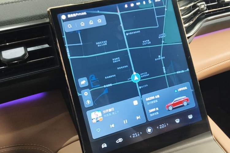 Used Nio ES6 2020 610KM Signature Edition Audio And AC Panel
