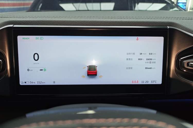 Used Nio ES6 2020 430 km Signature Edition Instrument Cluster