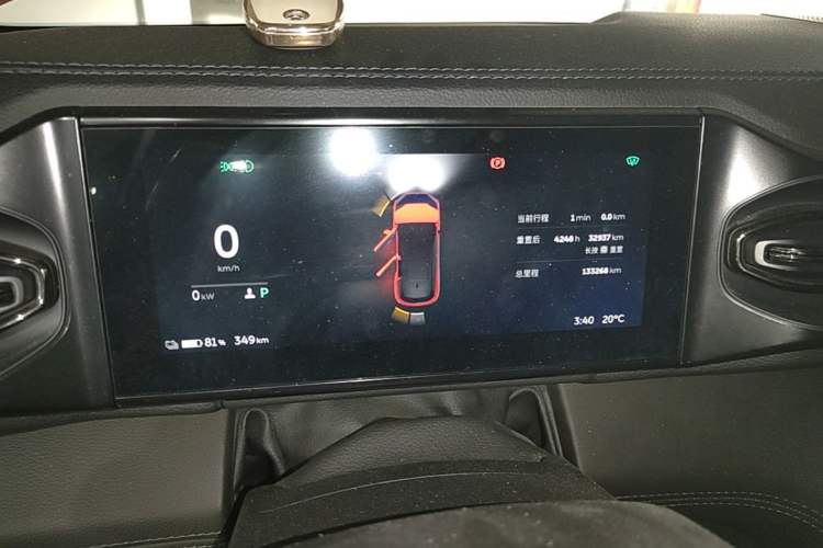 Used Nio ES6 2020 430KM Performance Version Instrument Cluster