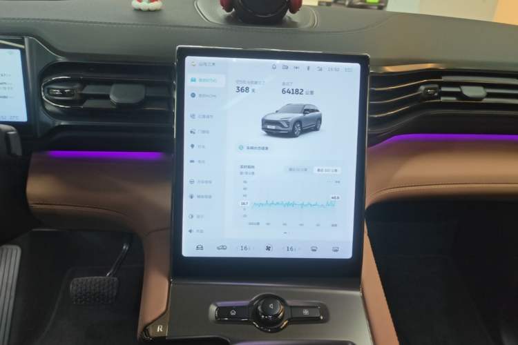 Used Nio ES6 2020 600 km Sport Edition Audio And AC Panel