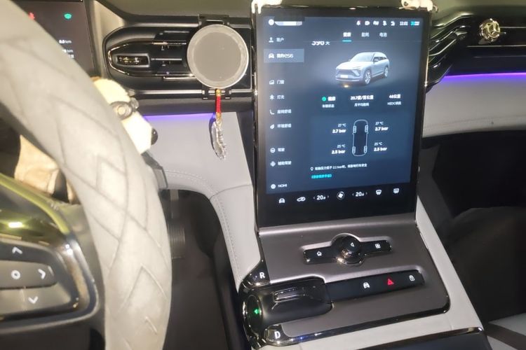 Used Nio ES6 2020 430KM Performance Version Audio And AC Panel