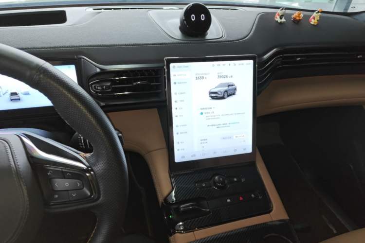 Used Nio ES6 2020 610 km Performance Version Audio And AC Panel