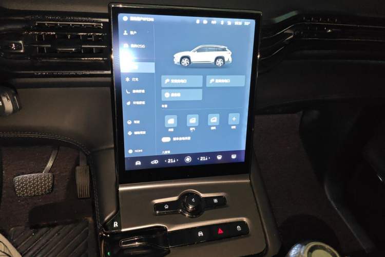 Used Nio ES6 2020 420 km Sport Edition Audio And AC Panel