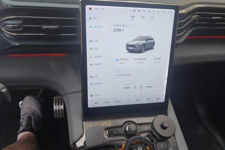 Used Nio ES6 2020 610KM Signature Edition Audio And AC Panel