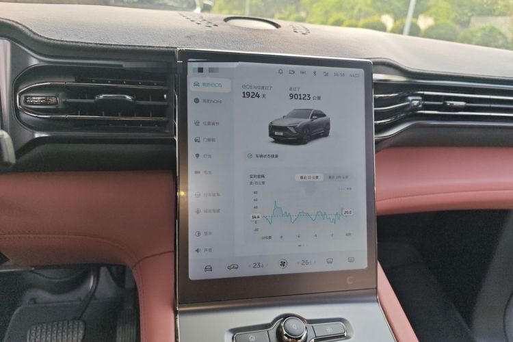 Used Nio ES6 2020 455KM Sport Edition Audio And AC Panel