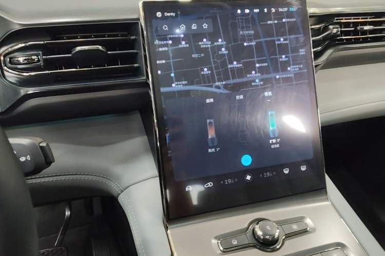 Used Nio ES6 2020 420 km Sport Edition Audio And AC Panel