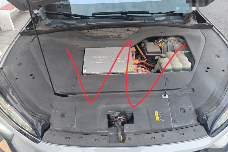 Used Nio ES6 2020 610KM Signature Edition Engine Bay