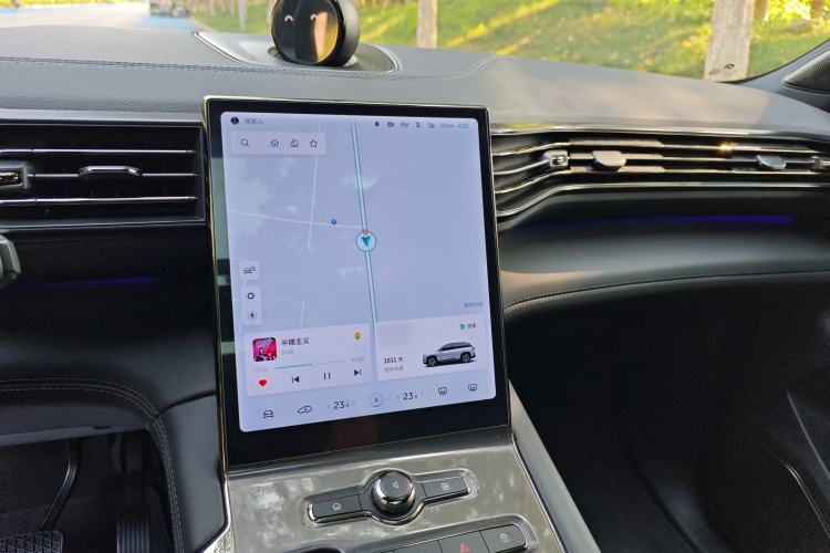 Used Nio ES6 2020 610 km Performance Version Audio And AC Panel