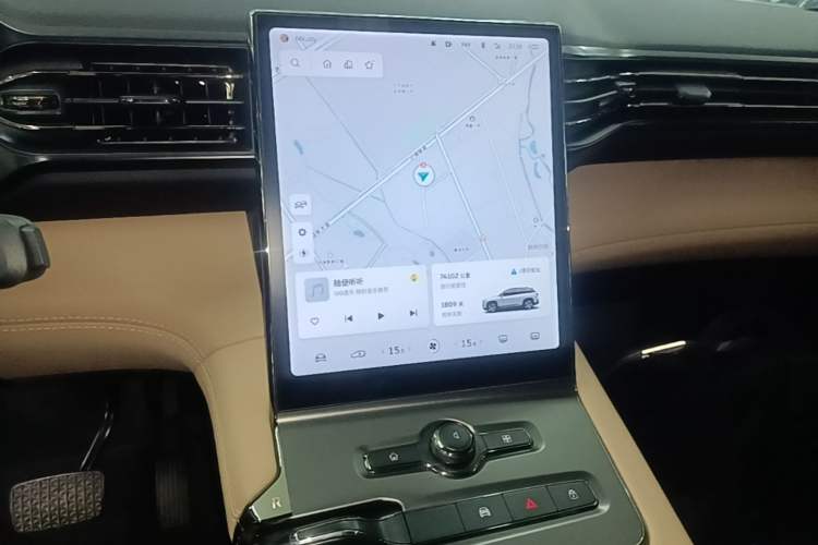 Used Nio ES6 2020 420 km Sport Edition Audio And AC Panel