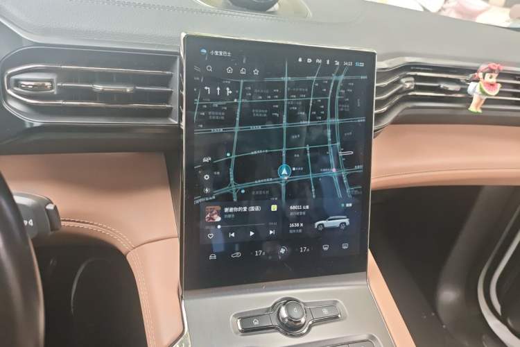 Used Nio ES6 2020 600 km Sport Edition Audio And AC Panel