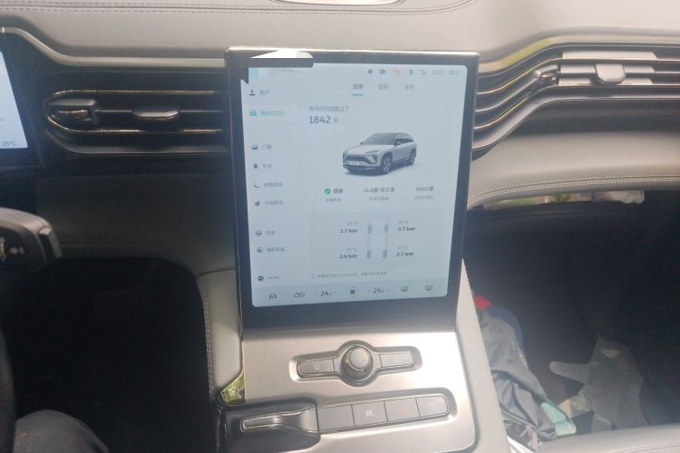 Used Nio ES6 2020 430KM Performance Version Audio And AC Panel