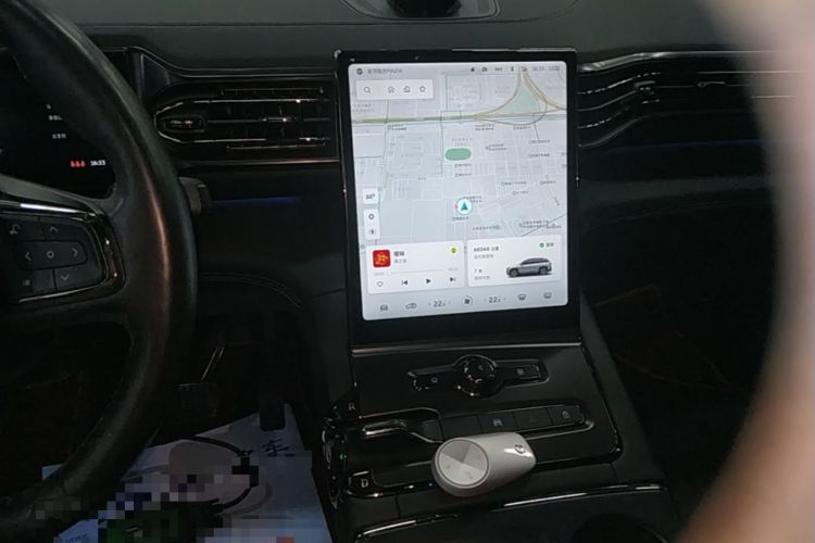 Used Nio ES6 2020 610 km Performance Version Audio And AC Panel