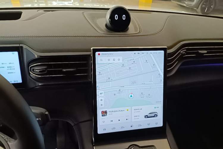 Used Nio ES6 2020 610 km Performance Version Audio And AC Panel