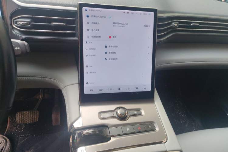 Used Nio ES6 2020 420 km Sport Edition Audio And AC Panel