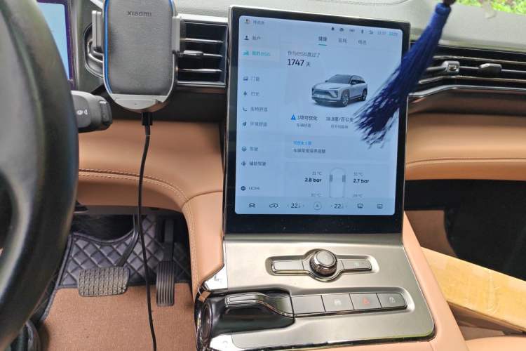 Used Nio ES6 2020 600 km Sport Edition Audio And AC Panel