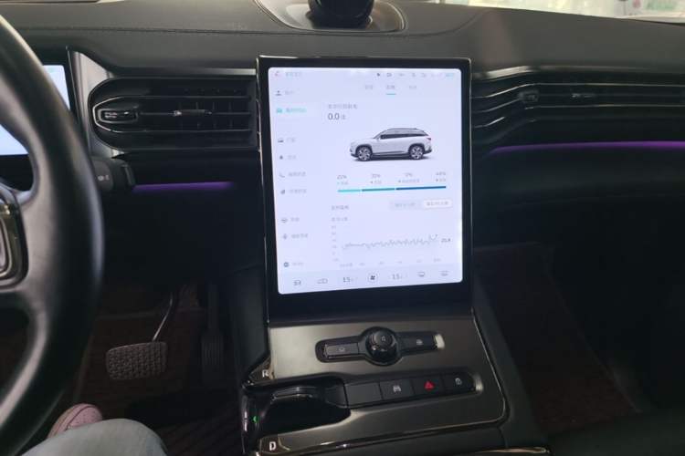 Used Nio ES6 2020 600 km Sport Edition Audio And AC Panel