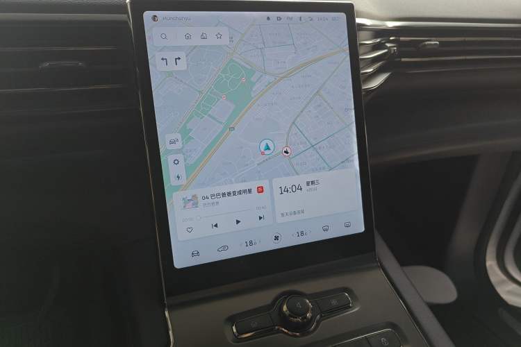 Used Nio ES6 2020 430KM Performance Version Audio And AC Panel