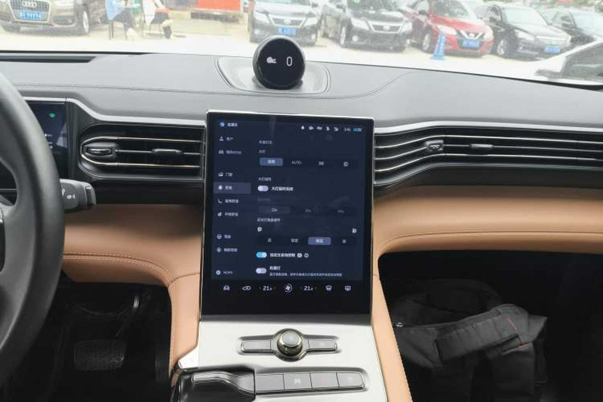 Used Nio ES6 2020 600 km Sport Edition Audio And AC Panel