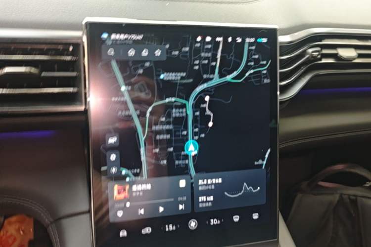 Used Nio ES6 2020 600 km Sport Edition Audio And AC Panel