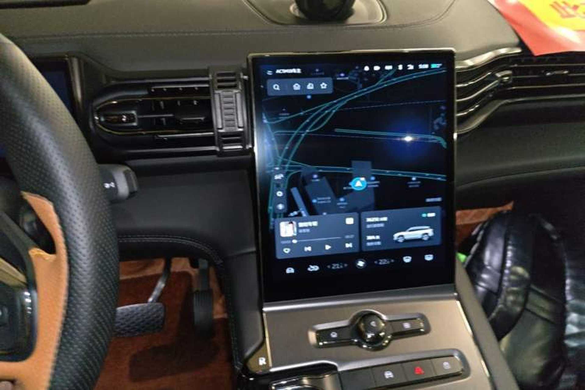 Used Nio ES6 2020 430KM Performance Version Audio And AC Panel